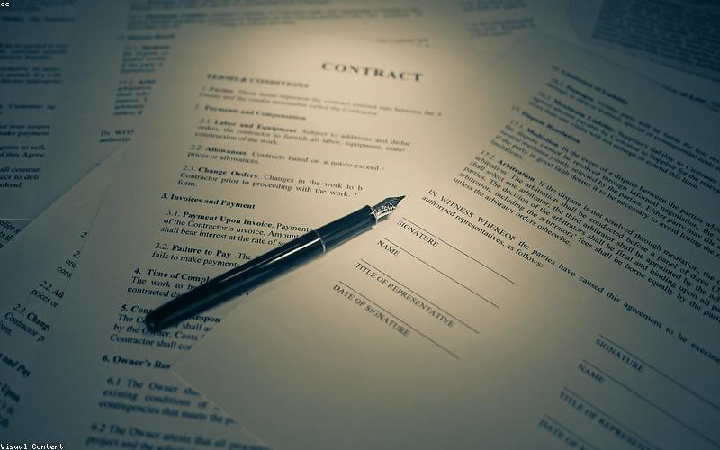 Notary at work